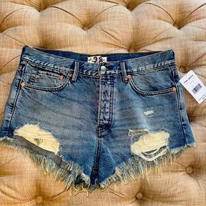 Free People jean shorts NEW WITH TAGS